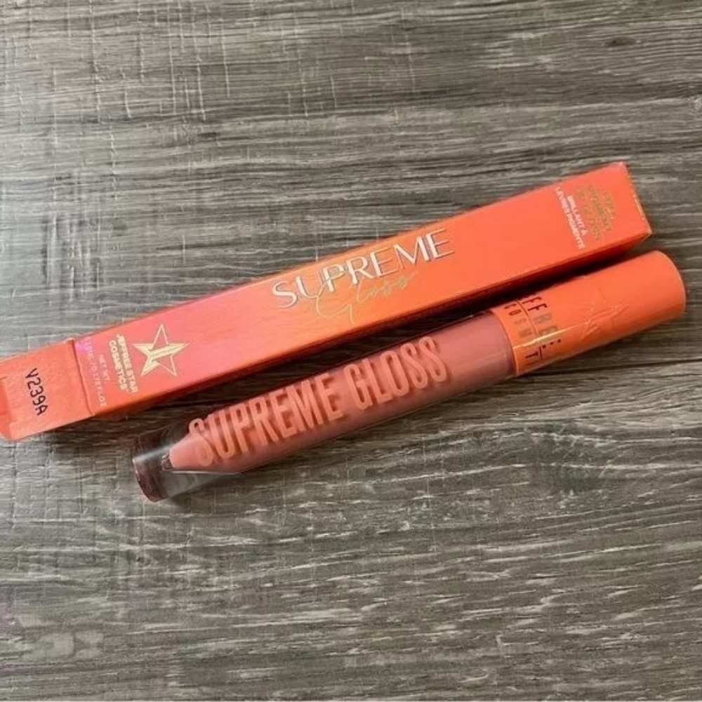 Jeffree Star Supreme Lip Gloss in Entwined Orange, NEW 🍊